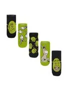 Cropp - 5 db zokni Shrek - zöldessárga termék 2. képe