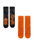 Cropp - 2 db zokni Rick and Morty - fekete termék 2. képe