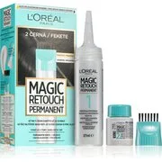 L’Oréal Paris Magic Retouch Permanent tonizáló festék a lenőtt hajra applikátorral árnyalat 2 BLACK 1 db akciós termékkép 1