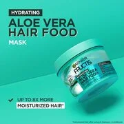 Garnier Fructis Aloe Vera Hair Food hidratáló maszk normál és száraz hajra 400 ml termék 2. képe