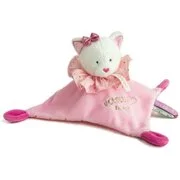 Doudou Gift Set Cuddle Cloth alvóka Pink Cat 1 db akciós termékkép 1