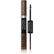 Note Cosmetique Brow Addict szemöldök korrekciós gél árnyalat 02 Light Brown 2x5 ml akciós termékkép 1