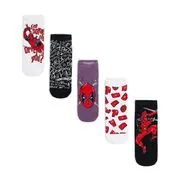 Cropp - 5 pár mintás zokni Deadpool - többszínű akciós termékkép 1