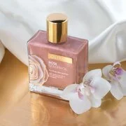 Olival Rose Gold olaj csillámporral arcra, testre és hajra 50 ml termék 2. képe