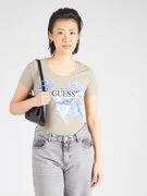 GUESS Póló  kék / khaki / fekete / ezüst termék 2. képe