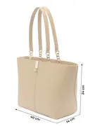 TOMMY HILFIGER Shopper táska 'HERITAGE'  arany / khaki termék 2. képe