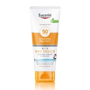 EUCERIN Sun Kids Sensitive Protect Dry Touch gyermek napozó gél-krém SPF50+ (200ml) akciós termékkép 1