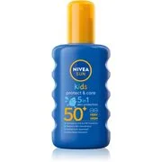 Nivea Sun Kids színezett napozó spray gyermekeknek SPF 50+ 200 ml akciós termékkép 1