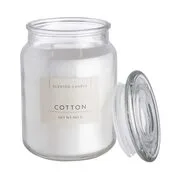 SCENTED CANDLE illatgyertya, Cotton 14 cm termék 2. képe