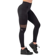 Nebbia leggings Sporty magas derékkal és oldalzsebbel  fekete  S akciós termékkép 1