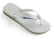 Havaianas Brasil Logo női papucs - fehér akciós termékkép 1