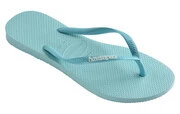 Havaianas Slim Logo női papucs - kék akciós termékkép 1