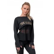 Női felső Nebbia Intense Mesh 805  fekete  S akciós termékkép 1