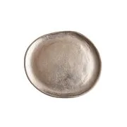 BANQUET dekor tálca, arany Ø22cm akciós termékkép 1