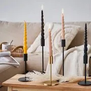 HIGHLIGHT fém gyertyatartó, 19 cm magas termék 2. képe