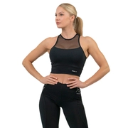 Párnázott sportmelltartó Nebbia FIT Activewear 437 fekete M termék 2. képe