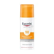 EUCERIN Sun Photoaging Control napozó fluid arcra FF50 (50ml) akciós termékkép 1