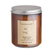 PEACEFUL MIND szójaviasz illatgyertya, 'Wild Veggie' akciós termékkép 1