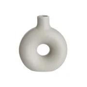 LOOPY mini váza, világosszürke 11cm akciós termékkép 1