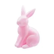 EASTER gyertya, rózsaszín nyuszi 14cm akciós termékkép 1