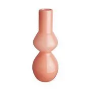 CANDY üveg váza, narancssárga 33 cm akciós termékkép 1