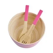 BAMBOO bambusz tál Ø 22cm, pink termék 2. képe