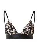Calvin Klein Swimwear Bikini felső  bézs / fekete / fehér akciós termékkép 1