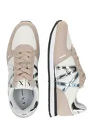 ARMANI EXCHANGE Rövid szárú sportcipők  világos bézs / taupe / ezüst termék 2. képe