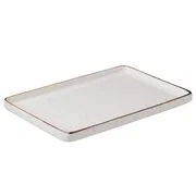 FINCA szögletes lapostányér, szürke 22 x 31,5 cm termék 2. képe