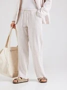 VERO MODA Nadrág 'VMLOLA'  barna / fehér termék 2. képe