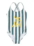 Only Mini Fürdőruhák 'KMGHOLIDAY'  aranysárga / benzin / fehér akciós termékkép 1