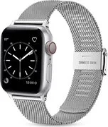 4wrist Milánói óraszíj Apple Watch-hoz - Silver 38/40/41 mm akciós termékkép 1