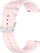 4wrist Univerzális szilikon szíj ezüst csattal 20 mm - Pink akciós termékkép 1