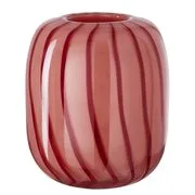 CANDY üveg váza, pasztell piros 14,2 cm akciós termékkép 1