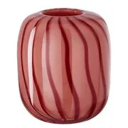 CANDY üveg váza, pasztell piros 14,2 cm termék 2. képe