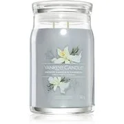 Yankee Candle Smoked Vanilla & Cashmere illatgyertya Signature 567 g akciós termékkép 1