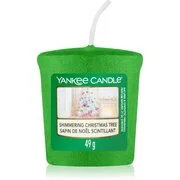 Yankee Candle Shimmering Christmas Tree viaszos gyertya 49 g akciós termékkép 1