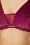 HUGO Triangle Velvet Bralette bélelt melltartó termék 2. képe