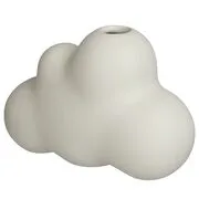 CLOUDY váza 16 cm, bézs akciós termékkép 1