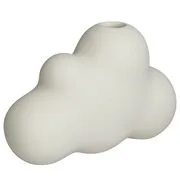 CLOUDY váza 16 cm, bézs termék 2. képe