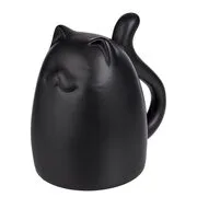 CAT cica formájú dekoráció fekete, 14 cm termék 2. képe