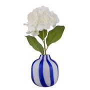 SOLERO üveg váza, kék 26 cm termék 2. képe