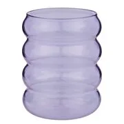 HOOP üveg pohár 350 ml, lila akciós termékkép 1