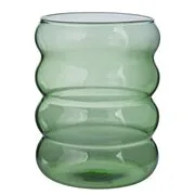 HOOP üveg pohár, zöld 350 ml akciós termékkép 1