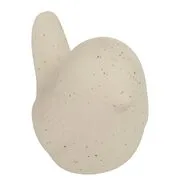 BIRDY kerámia madár, bézs 6,5cm termék 2. képe