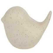 BIRDY kerámia madár, bézs 6,5cm akciós termékkép 1