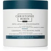 Christophe Robin Cleansing Thickening Paste with Tahitian Algae hámlasztó sampon vékony szálú, hullásra hajlamos hajra 250 ml akciós termékkép 1