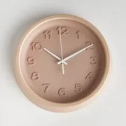 HOME & YOU falióra, rózsaszín 27cm akciós termékkép 1