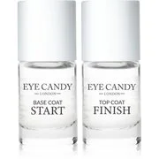 Eye Candy Gel Nail Wrap System zselés fedő körömlakk UV/LED-lámpa használata nélkül 2x10 ml akciós termékkép 1