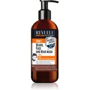 Revuele Men Care Solutions Barber Salon sampon hajra és szakállra 3 az 1-ben 300 ml akciós termékkép 1